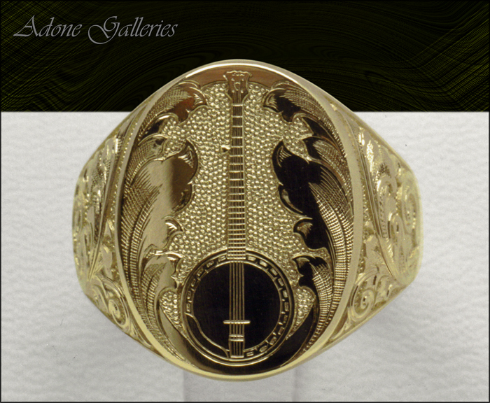 hand engraved ring