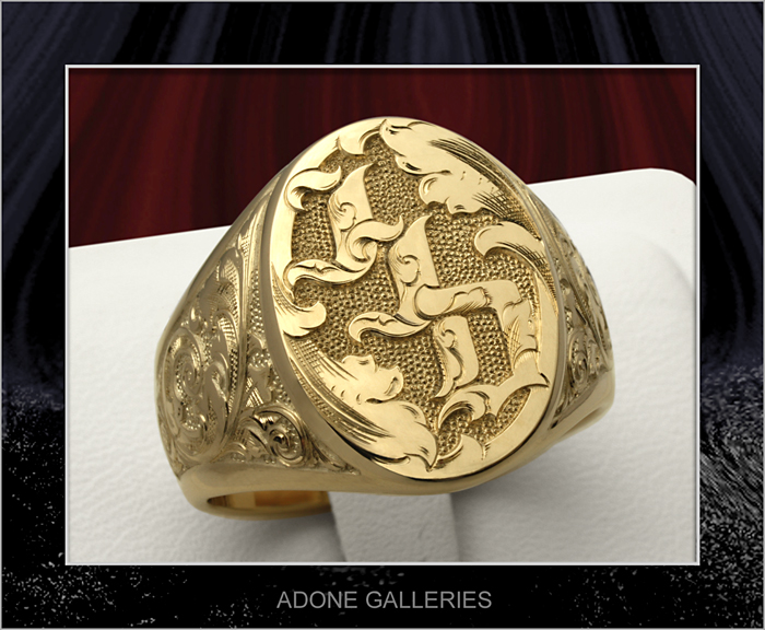 Engraved ring
