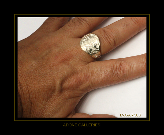 hand engrave band ring