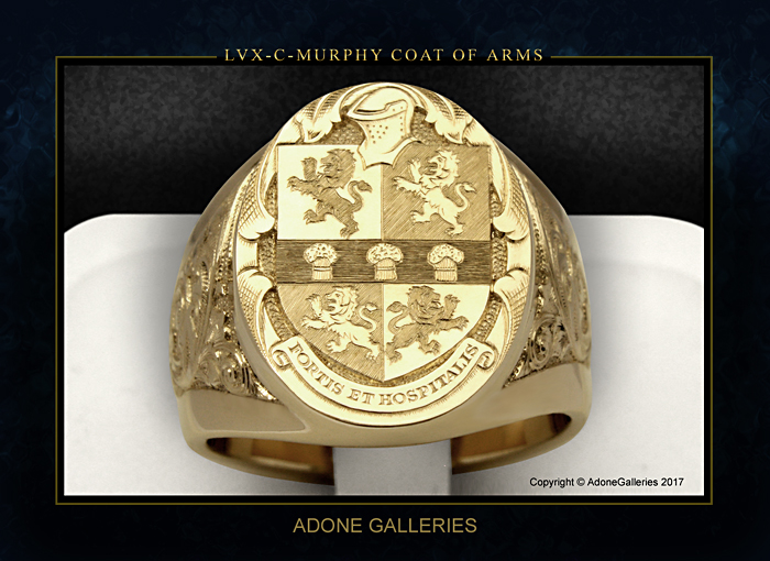 Murphy crest ring