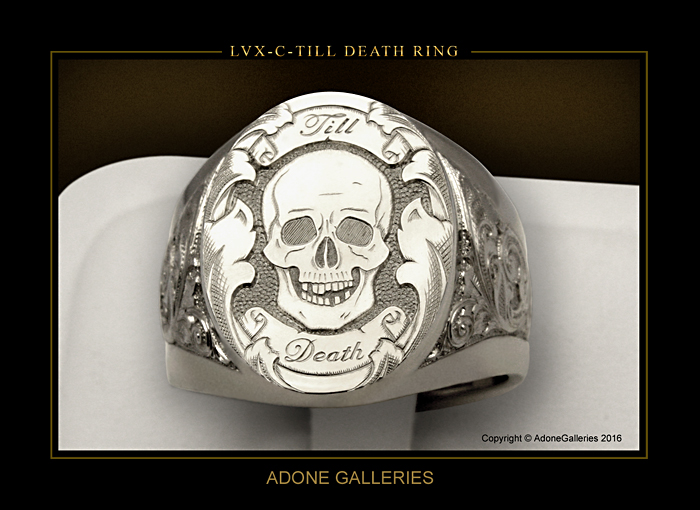 For life till death ring