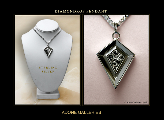 hand engraved pendant