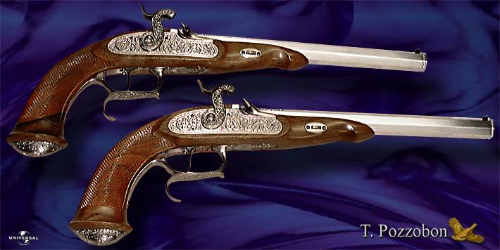 Percussion pistols