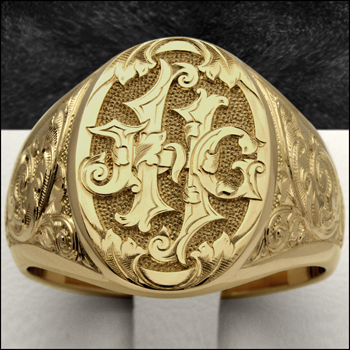 engraved ring