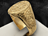 hand engraved signet