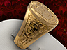 hand engraved signet