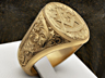 hand engraved signet