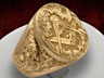 hand engraved signet